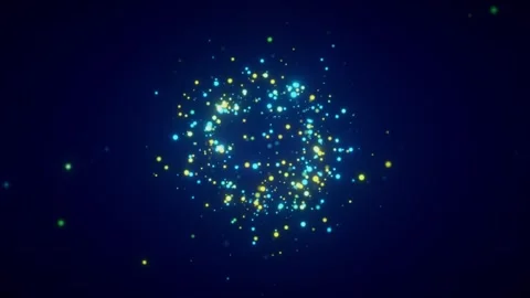 Innovative green sphere Video stock 304439144