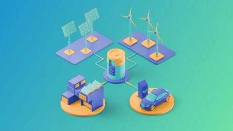 Innovative green technologies, smart systems. Stock Footage 158226123