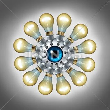 Innovative ideas concept Stock Illustration