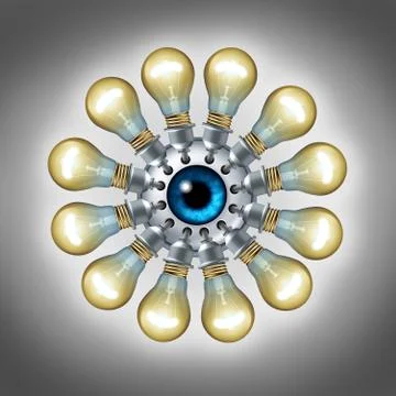 Innovative ideas concept Ilustración de archivo