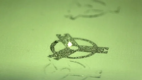 Innovative jewelry 3D printer Stock Footage 79041739