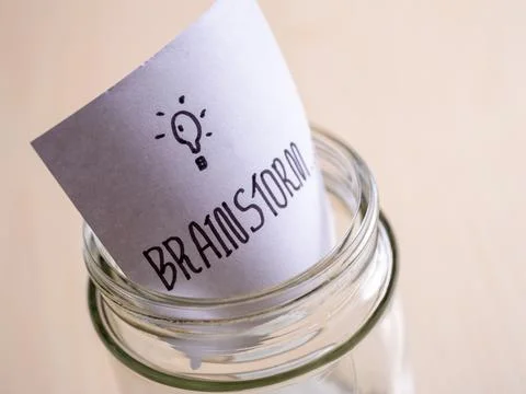 Innovative office space for collaborative concept development and brainstormi Stock Photos