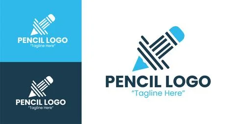 Innovative Pencil Logo Stock Illustration