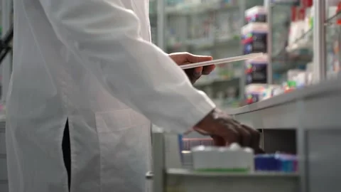 Innovative Pharmacy Logistics for Expert Delivery Stock Footage 237468042