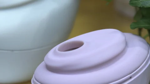 Innovative Sex Tech Displayed at Technology Expo Vídeo Stock 302877079
