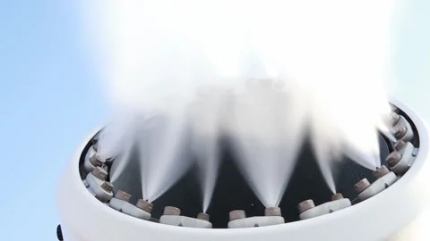 Innovative snowmaking technology creates sustainable winter wonderland Stock-Footage 301873983