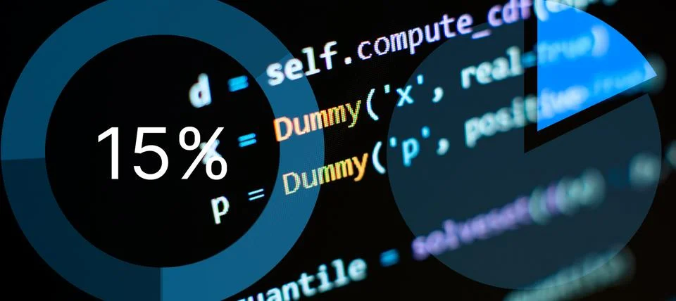 Innovative startup project. Website programming code . 库存照片