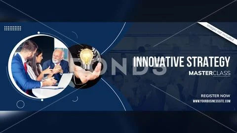 Innovative Strategy Masterclass Template PSD