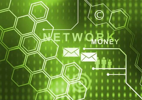 Innovative technologies Digital background image presenting modern busines... Foto stock