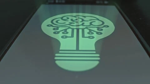 Innovative Technology concept graphic presentation Stock Footage 304236065