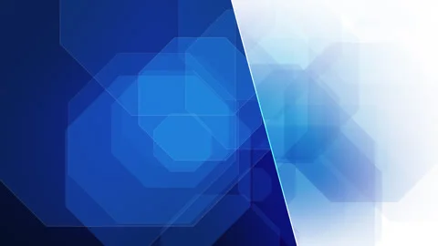 Innovative transition flowing backdrop with shape shifting elements for modern Stock Footage 254084707