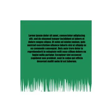 Innovative vector quotation template in quotes. Creative vector banner illust Stock Illustration