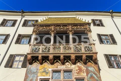 Innsbruck golden roof Stock Photos