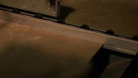 Inoperative machine. Machine tool in production. Stock Footage 125423023