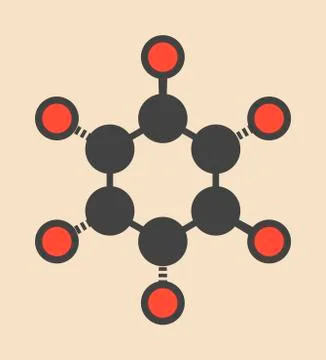 Inositol molecule Stock Illustration