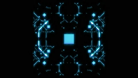 The input is allowed. The final load. The flashing chip. Organic movements Stock Footage 94149570