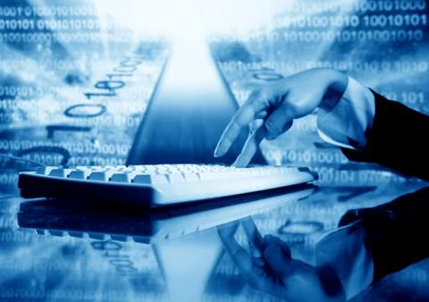 Input data 스톡 사진