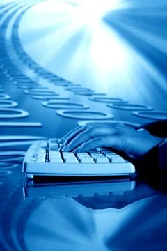 Input data 스톡 사진