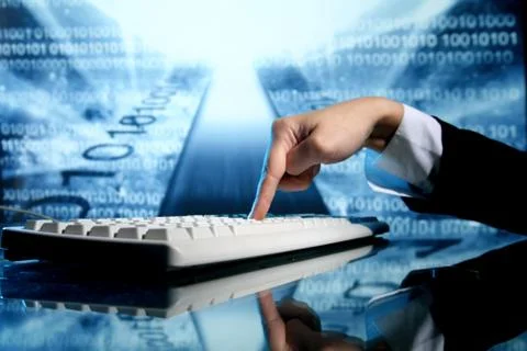 Input data 스톡 사진