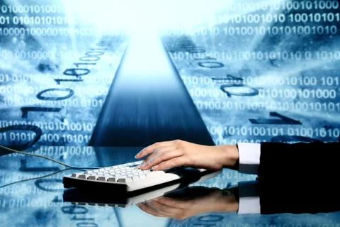 Input data 스톡 사진