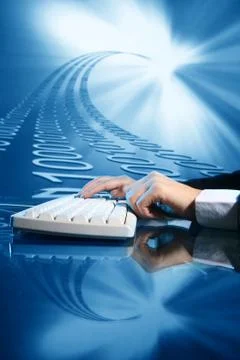 Input data 스톡 사진