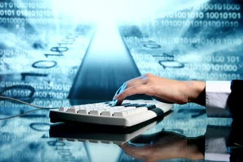 Input data 스톡 사진