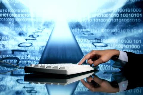 Input data 스톡 사진