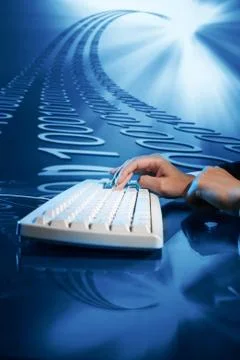 Input data 스톡 사진