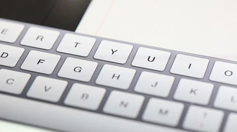Input on ipad Stock Footage 28511094