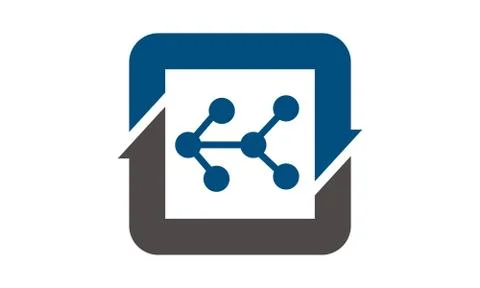 Input Output Digital Data 스톡 일러스트