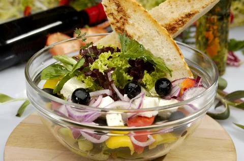 Insalata greca Stock Photos