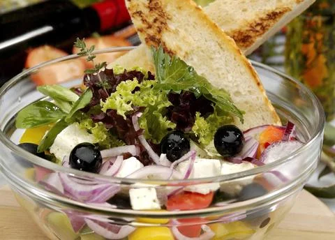 Insalata greca Stock Photos