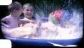 INSANE FUN! Children Kiddie Pool Summer Water 1950s Vintage Film Home Movie 8494 HD Footage