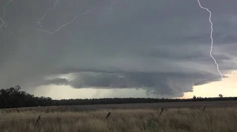 Insane Lightning Display Moree 05 Stock Footage 50062337