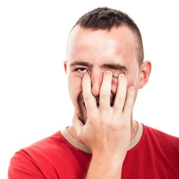 Insane man Stock Photos