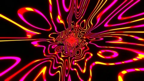 Insane trippy psychedelic abstract background hot colors Stock Footage 200972971