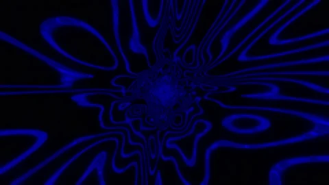 Insane trippy psychedelic abstract background blue Stock Footage 200973072