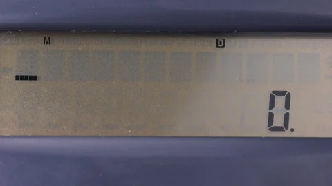 Inscription LCD screen Stock Footage 123696204