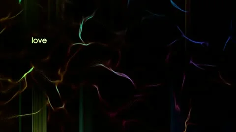 Inscriptions love and passion on a abstract background Stock Footage