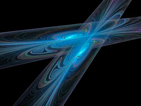 Insect on a black background. Stock Illustration