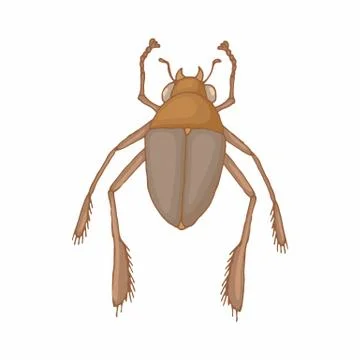Insect bug icon, cartoon style Illustrazione stock