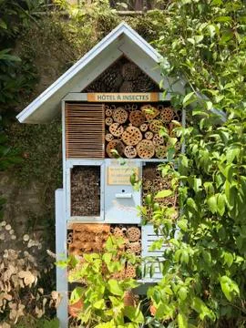 Insect hotel Stock Photos