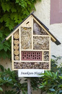 Insect hotel Foto stock