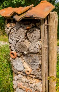 Insect house Stock Photos