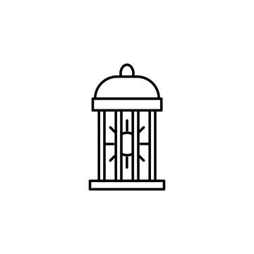 Insect killer lamp icon. Element of pest icon for mobile concept and web apps イラスト素材