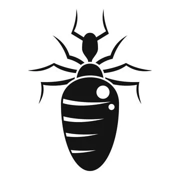 Insect nature bug icon, simple style Stock Illustration
