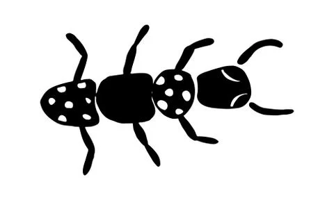 Insect simple icons set - vector collection of bugs symbols in thin line styl Stock Illustration