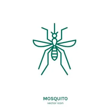 Insect vector icon Stock Illustration