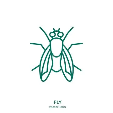 Insect vector icon Stock Illustration