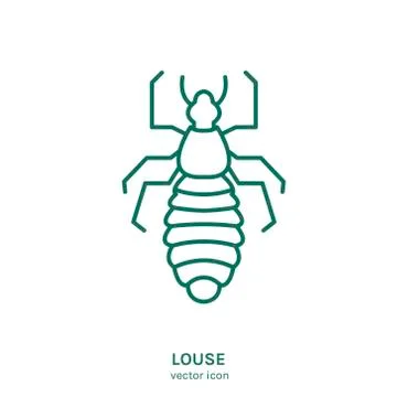 Insect vector icon Stock Illustration